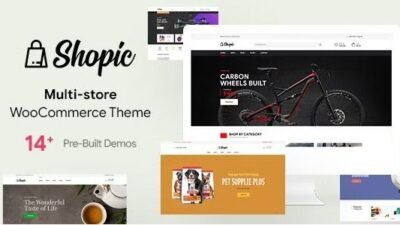 Shopic 2.4.1 – Multistore WooCommerce WordPress Theme