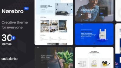 Norebro 1.6.7 – Creative Portfolio Theme for Multipurpose Usage