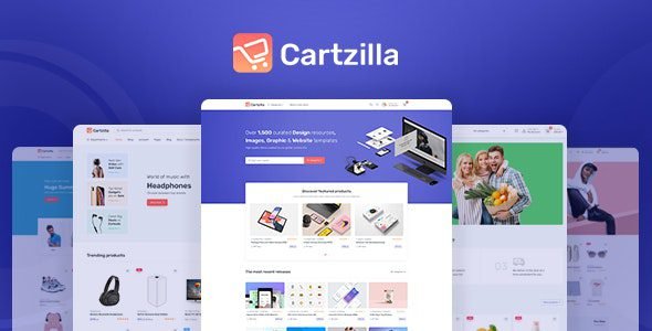 Cartzilla 1.0.47 – Digital Marketplace & Grocery Store WordPress Theme