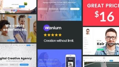 Wanium 1.9.7 – A Elegant Multi-Concept Theme