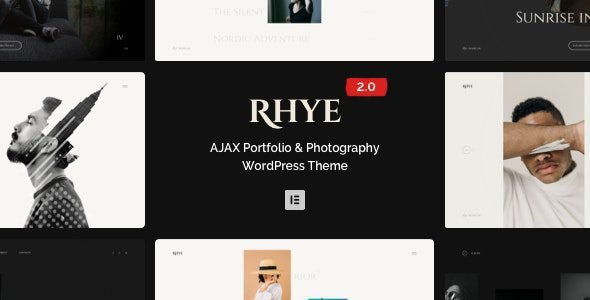 Rhye 4.1.1 – AJAX Portfolio WordPress Theme