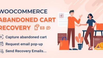 WooCommerce Abandoned Cart Recovery 1.1.6 – Email – SMS – Messenger