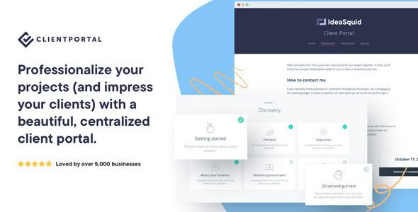 Client Portal For WordPress 5.5.1