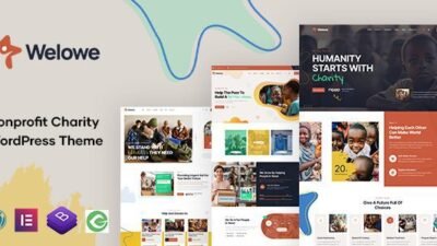 Welowe 1.0.8 – Nonprofit Charity WordPress Theme