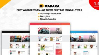 Madara 2.2.3 – Responsive and modern WordPress theme for manga sites