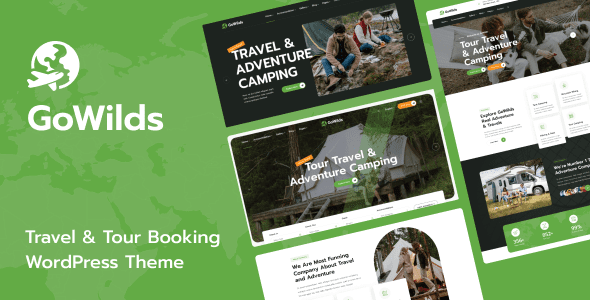 Gowilds 1.1.9 – Travel & Tour Booking WordPress Theme