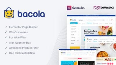Bacola 1.5.2 – Grocery Store and Food eCommerce Theme
