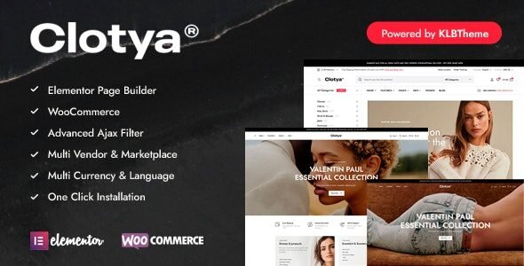 Clotya 1.4.2 – Fashion Store eCommerce Theme