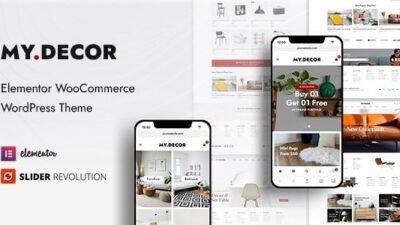 MyDecor 1.5.0 – Elementor WooCommerce WordPress Theme
