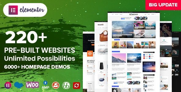 Soledad 8.6.7 – Multipurpose, Newspaper, Blog & WooCommerce WordPress Theme