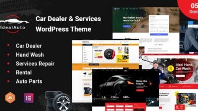 IdealAuto 3.5.1 – Car Dealer & Services WordPress Theme