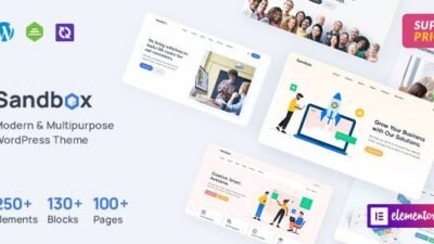 Sandbox 1.1.17 – Modern & Multipurpose WordPress Theme