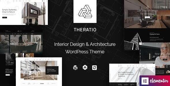 Theratio 1.3.8.4 – Architecture & Interior Design Elementor WordPress Theme