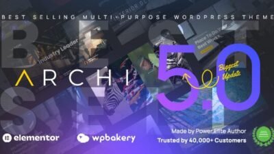 Archi 5.1.2 – Interior Design & Multipurpose Elementor WordPress Theme