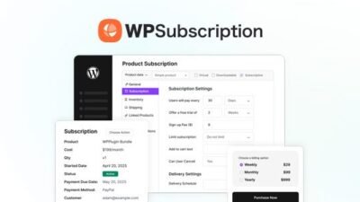 WPSubscription Pro 1.2.0 – WooCommerce Subscription Management Plugin