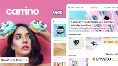 Carrino 1.8.7 – An Exciting Gutenberg Blog Theme