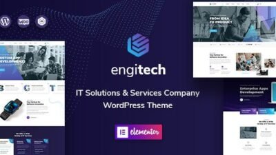 Engitech 1.8.13 – IT Solutions & Services WordPress Theme