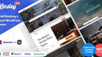 Kinsley 3.4.6 – Hotel Booking Theme