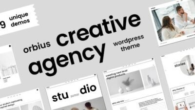 Orbius 1.0.16 – Creative Agency and Portfolio Theme