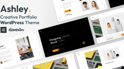 Ashley 1.8.0 – Creative Portfolio WordPress Theme
