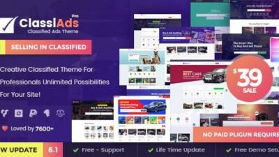 Classiads 6.2 – Classified Ads WordPress Theme