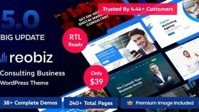 Reobiz 5.2.8 – Consulting Business WordPress Theme