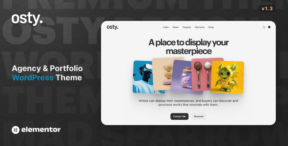 Osty 1.3 – Creative Agency and Portfolio Theme