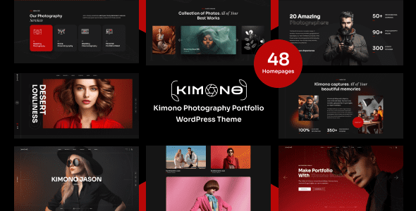 Kimono 10.0.4 – Photography Portfolio WordPress Theme