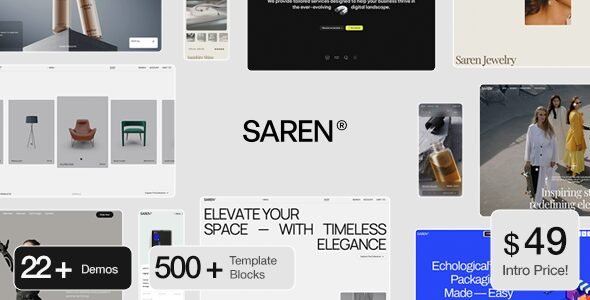 Saren 1.6.6 – Multi-Concept WooCommerce WordPress Theme
