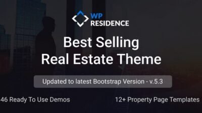 Residence Real Estate WordPress Theme 5.2.0