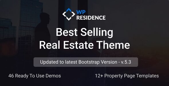 Residence Real Estate WordPress Theme 5.2.0