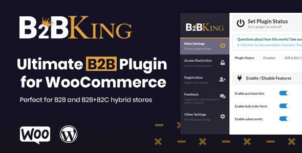 B2BKing 5.3.80 – The Ultimate WooCommerce B2B & Wholesale Plugin