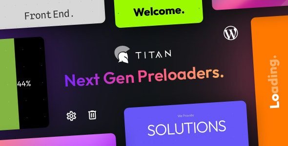 Titan Preloaders 1.2.6 – Page Transitions WordPress Plugin
