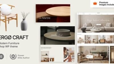 ErgoCraft 16 – Furniture Shop WordPress Theme