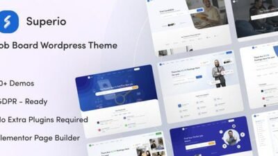 Superio 1.3.29 – Job Board WordPress Theme
