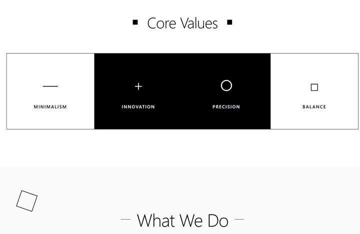 Minimal White HTML Template