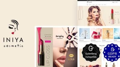 Iniya 3.4 – Beauty Store, Cosmetic Theme