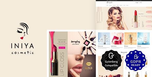 Iniya 3.4 – Beauty Store, Cosmetic Theme