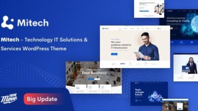 Mitech 2.3.3 – Technology IT Solutions & Services WordPress Theme