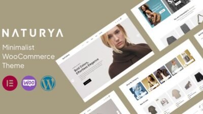 Naturya 1.0.4 – Minimalist WooCommerce WordPress Theme