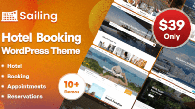 Sailing 4.4.3 – Hotel WordPress Theme