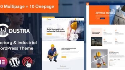 Dustra 1.5.6 – Factory Industrial WordPress