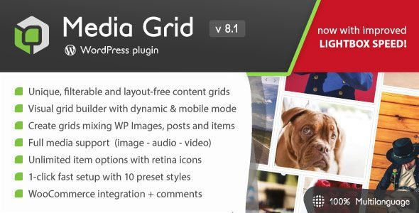 Media Grid 8.4.0 – WordPress Responsive Portfolio