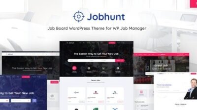 Jobhunt 2.1.0 – Job Board WordPress theme for WP Job Manager