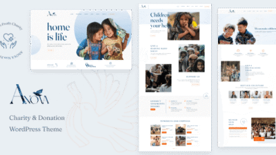 Anova 1.1.1 – Charity & Donation WordPress Theme
