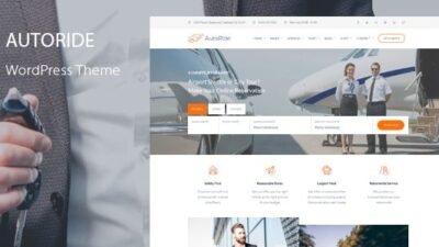 AutoRide 3.6 – Chauffeur Limousine Booking WordPress Theme
