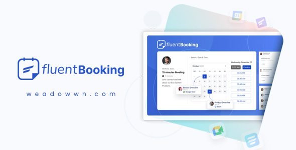 Fluent Booking Pro 1.9.10 – Appointment Booking Calendar Plugin for WordPress