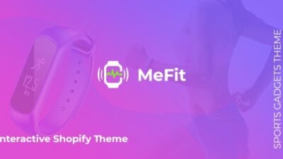 MeFit Fitness Shopify Theme Gym Store