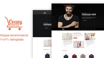 Crazy Fashion Shopify Responsive Theme