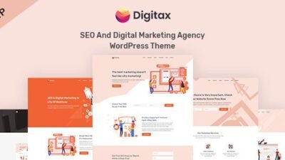 Digitax 1.2.1 – SEO & Digital Marketing Agency WordPress Theme